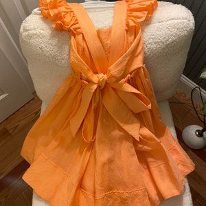 Preppy Orange dress
